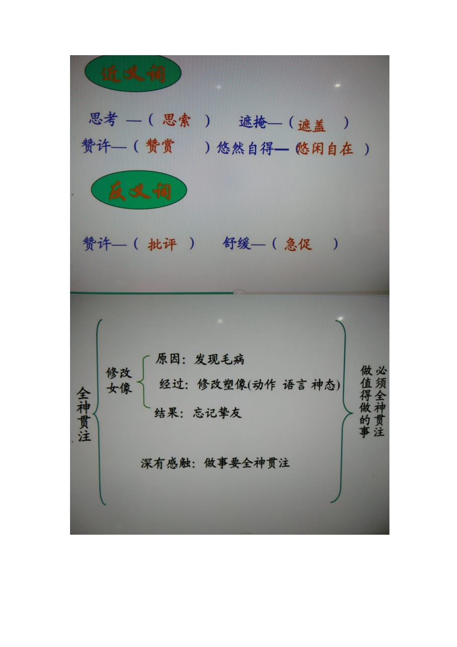 人教版本语文四年级下册全神惯注_第3页