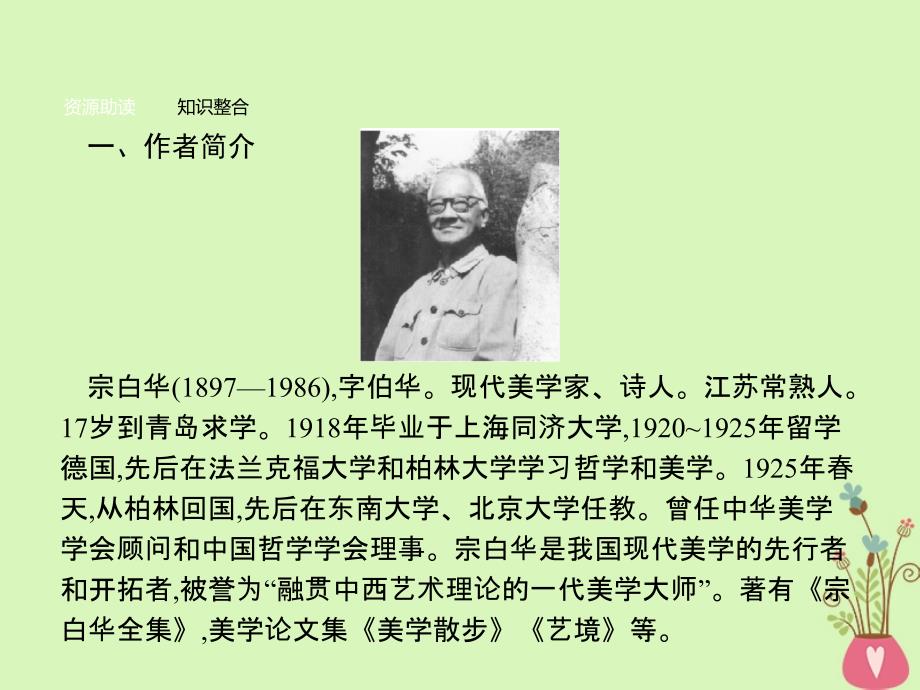 2017-2018学年高中语文 第二单元 美的真谛 6.2 论文艺的空灵与充实鲁人版必修4_第3页