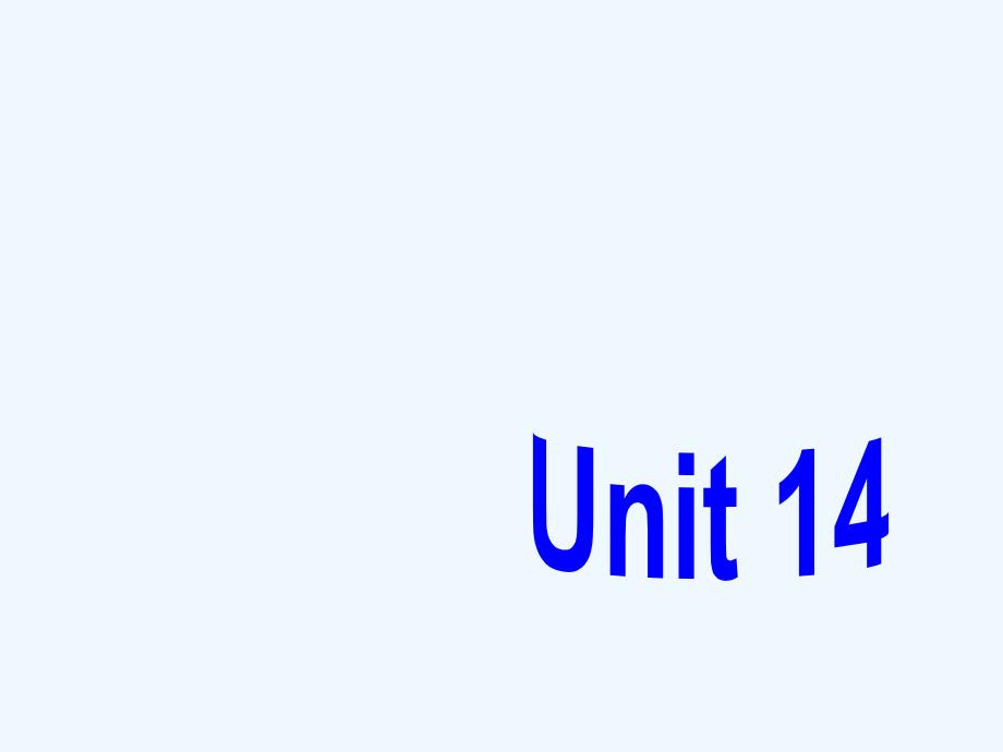 英语人教版九年级全册unit14 section (2a-2e)_第1页