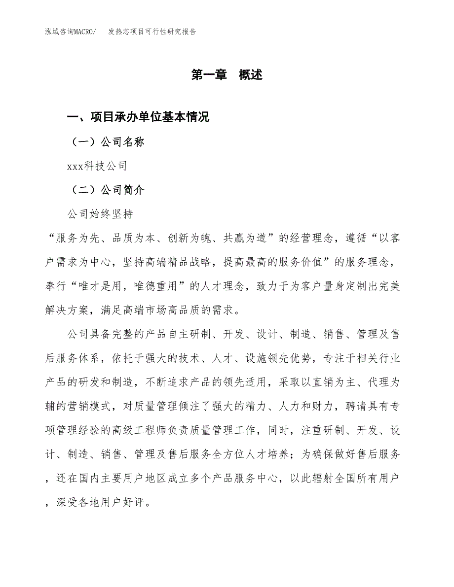 发热芯项目可行性研究报告（总投资25000万元）（89亩）_第3页