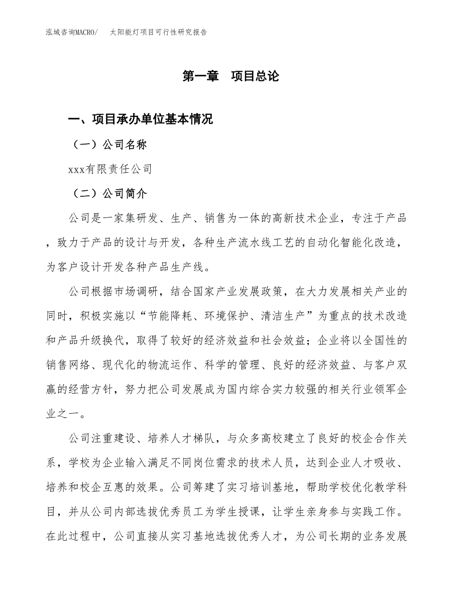 太阳能灯项目可行性研究报告（总投资6000万元）（23亩）_第3页