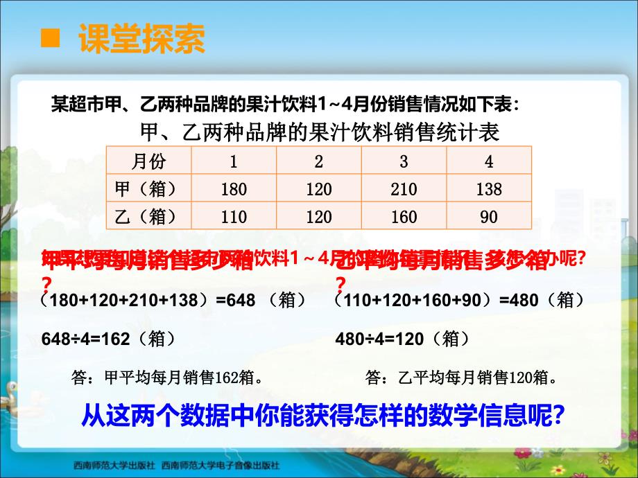 西师版小学数学四年级下册61总复习5_第4页