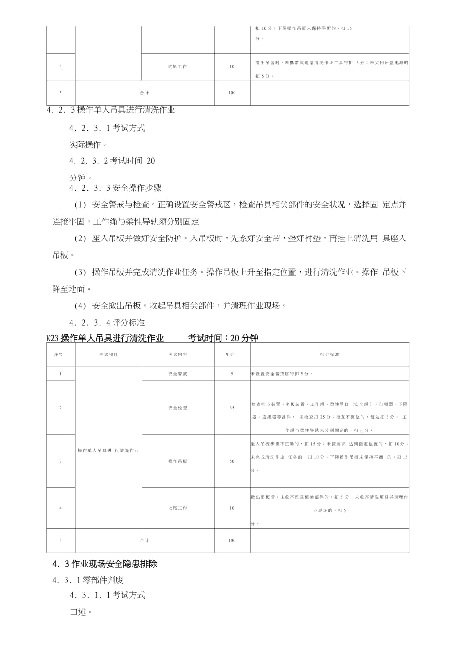 高处安装维护拆除作业安全专业技术实际操作考_第4页