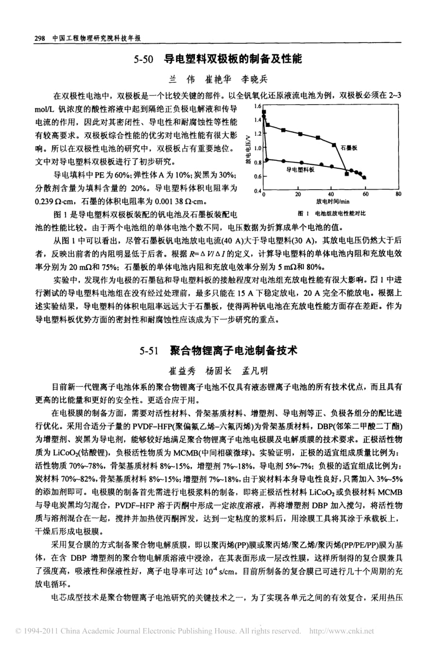 聚合物锂离子电池制备技术_第1页