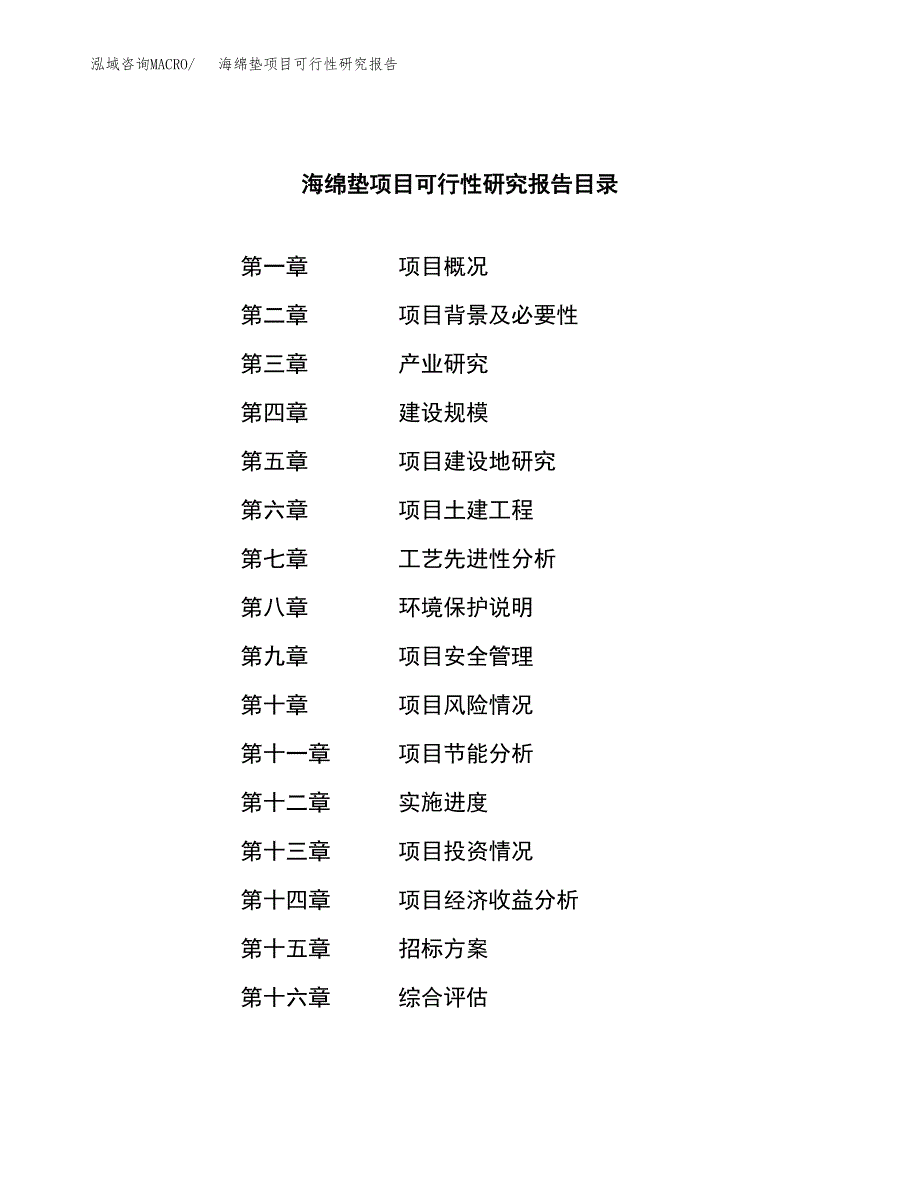 海绵垫项目可行性研究报告（总投资10000万元）（47亩）_第2页