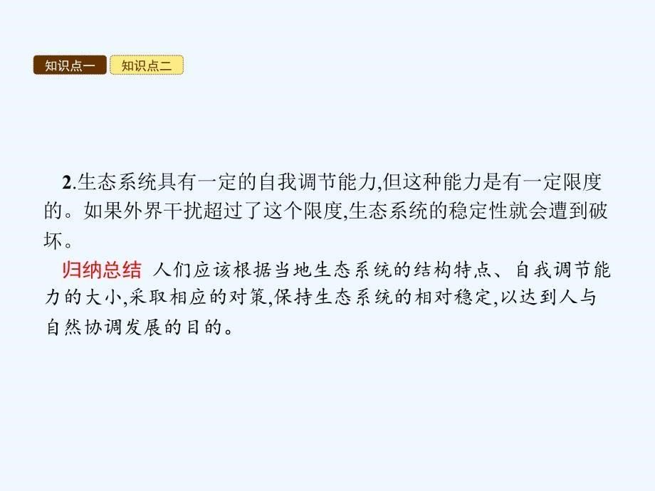 2017-2018八年级生物下册6.2.5生态系统的自我调节（新）济南(1)_第5页