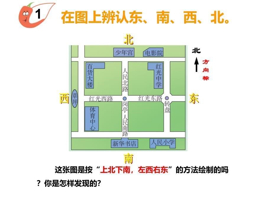 西师大版三年级数学上册东南西北1_第5页