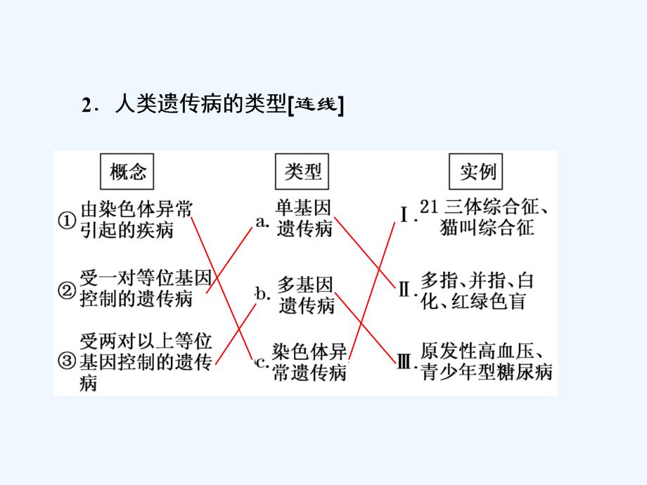 2017高中生物 第5章 基因突变及其他变异 第3节 人类遗传病 新人教版必修2_第3页