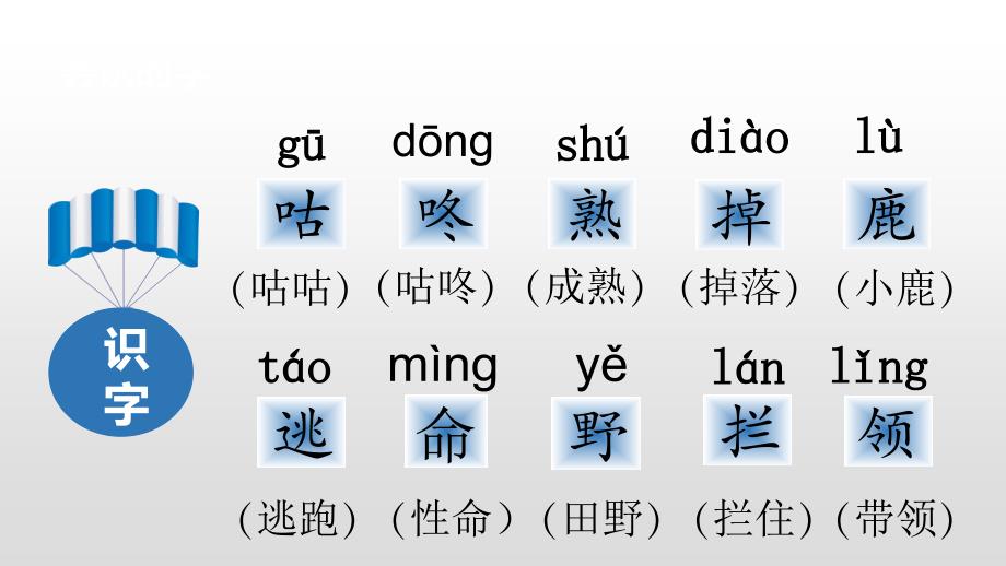 一年级下册语文课件-第八单元 20咕咚 人教部编版(共28张PPT)_第4页