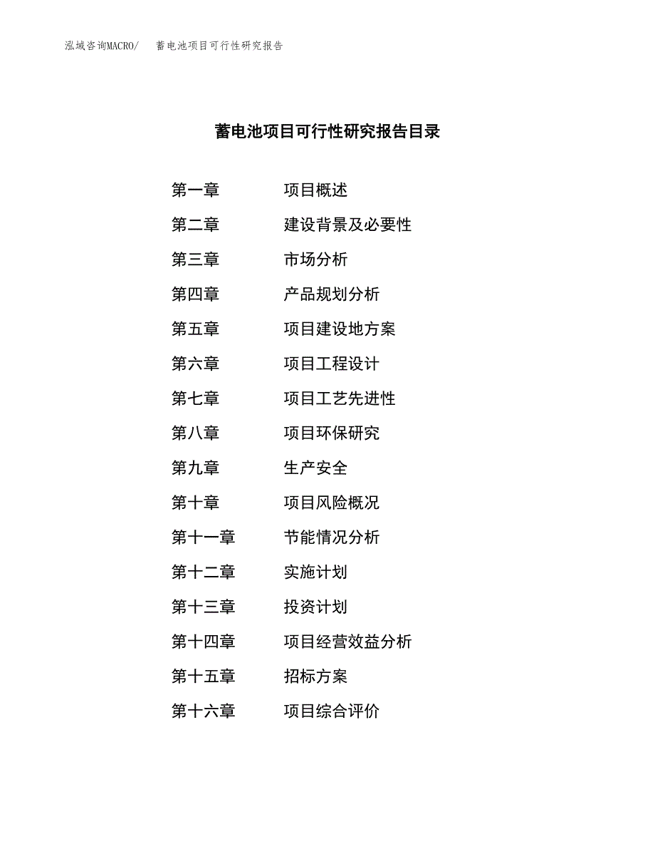 蓄电池项目可行性研究报告（总投资20000万元）（85亩）_第2页