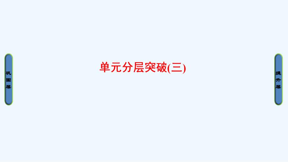 2016-2017高中历史 第3单元 近代中国的思想解放潮流单元突破 北师大必修3_第1页