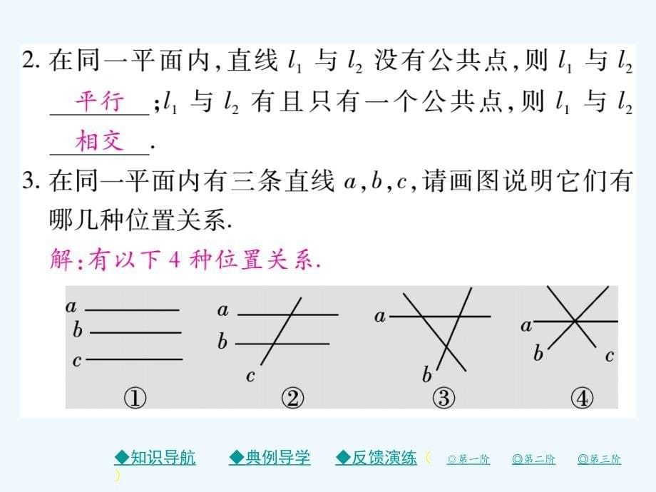 2017-2018七年级数学下册 5.2 平行线及其判定 5.2.1 平行线 （新）新人教_第5页