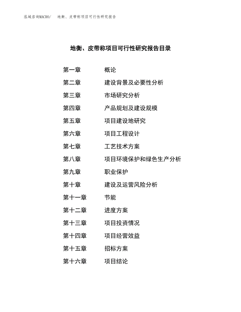 地衡、皮带称项目可行性研究报告（总投资7000万元）（30亩）_第2页