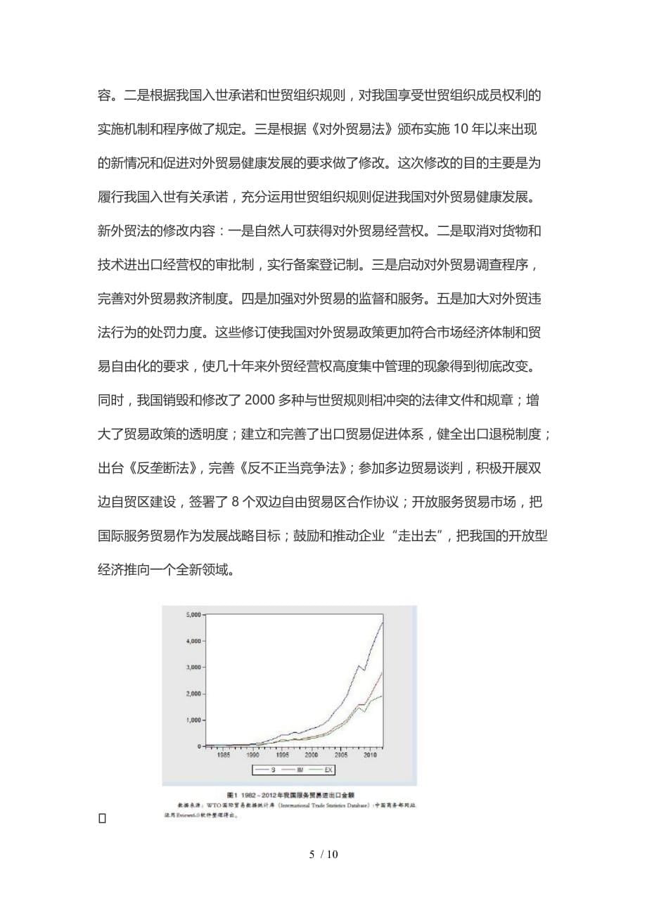 浅析我国对外贸易政策变化及效果_第5页