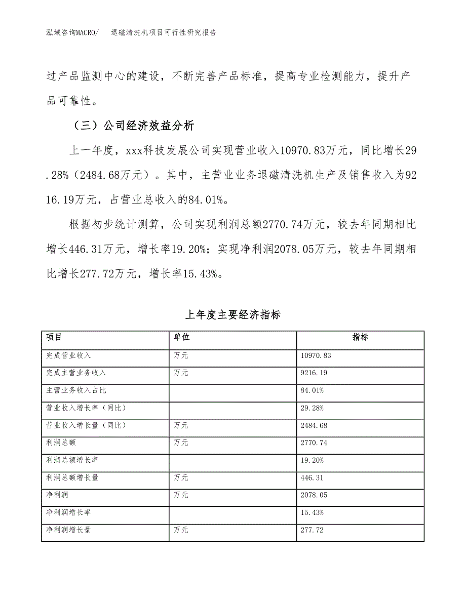 退磁清洗机项目可行性研究报告（总投资10000万元）（48亩）_第4页