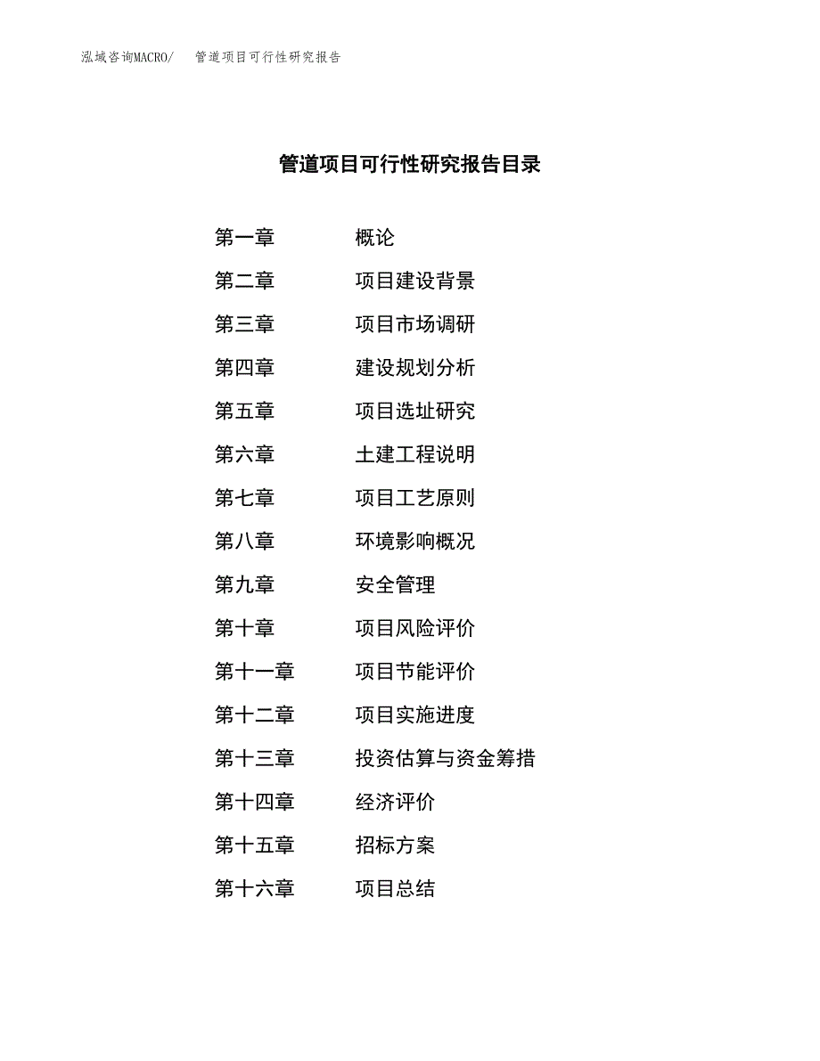 管道项目可行性研究报告（总投资21000万元）（80亩）_第2页