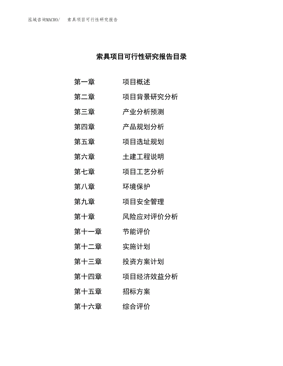 索具项目可行性研究报告（总投资14000万元）（64亩）_第2页