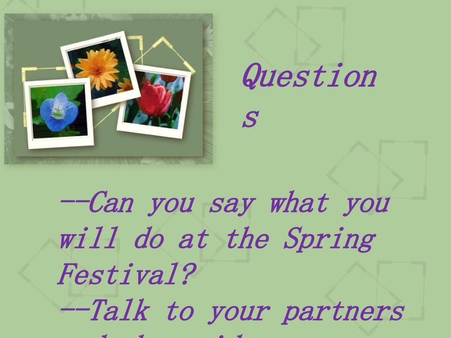 （教育精品）unit 7 spring festival lesson 3 they will say ''happy spring festival!''_第2页