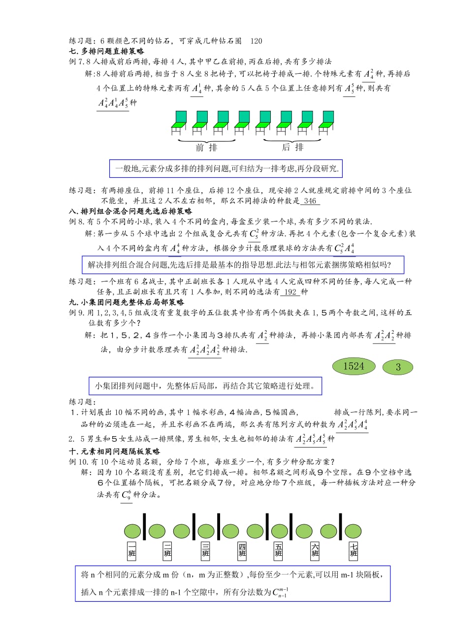 高中数学排列组合解法大全_第3页