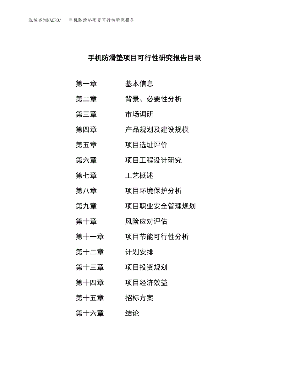 手机防滑垫项目可行性研究报告（总投资13000万元）（63亩）_第2页