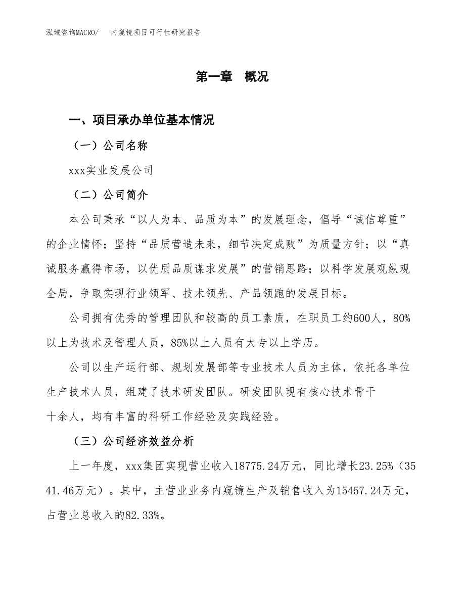 内窥镜项目可行性研究报告（总投资18000万元）（82亩）_第3页