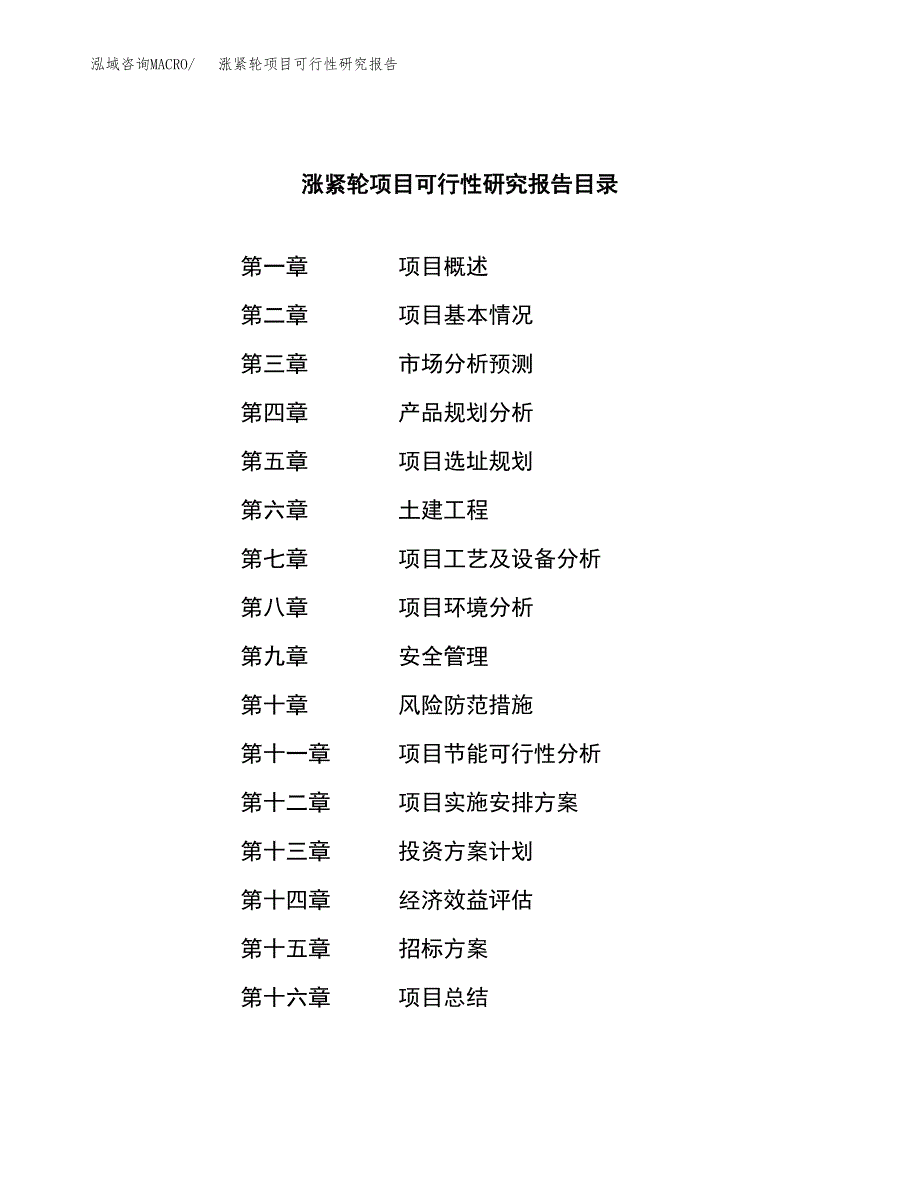 涨紧轮项目可行性研究报告（总投资6000万元）（31亩）_第2页