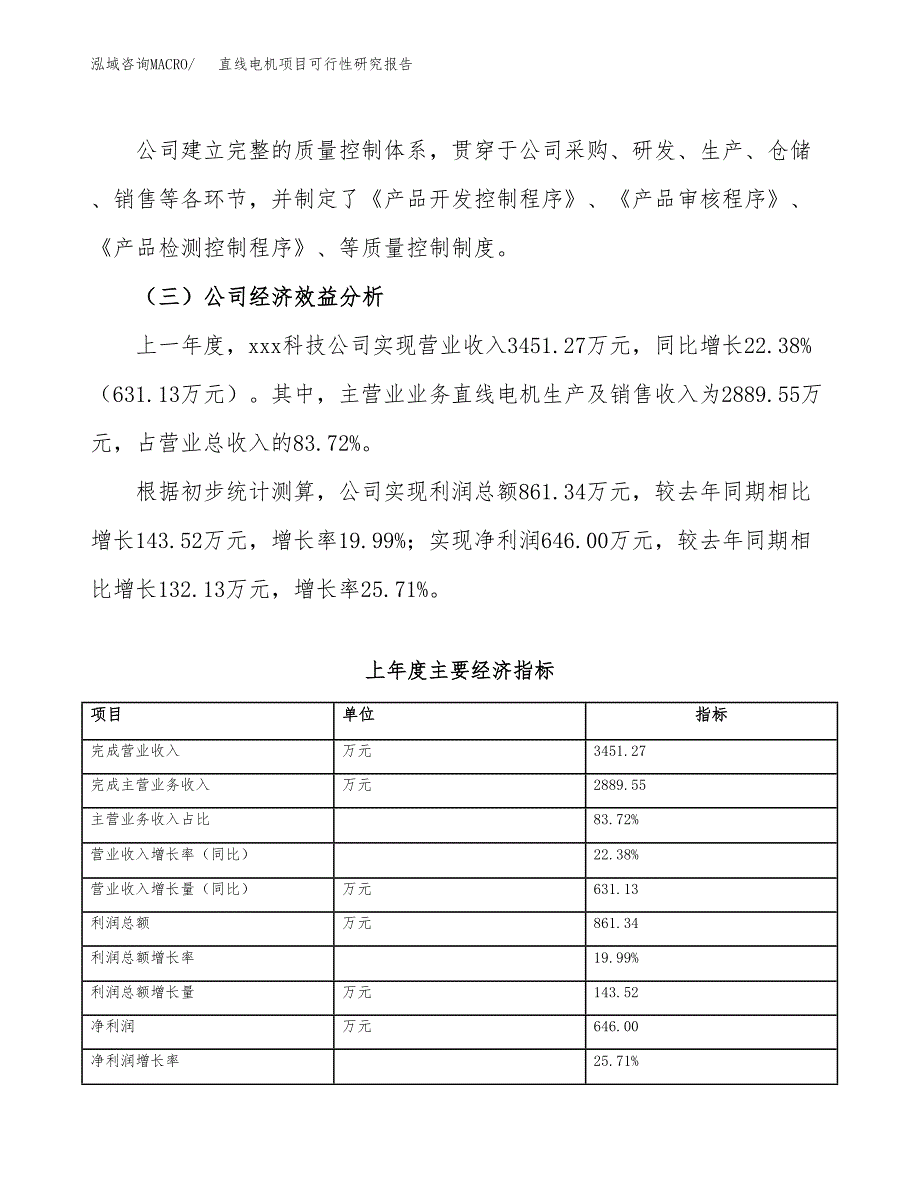 直线电机项目可行性研究报告（总投资4000万元）（15亩）_第4页