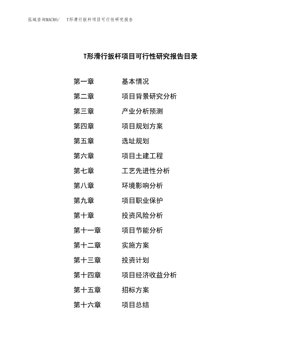 T形滑行扳杆项目可行性研究报告（总投资11000万元）（41亩）_第2页