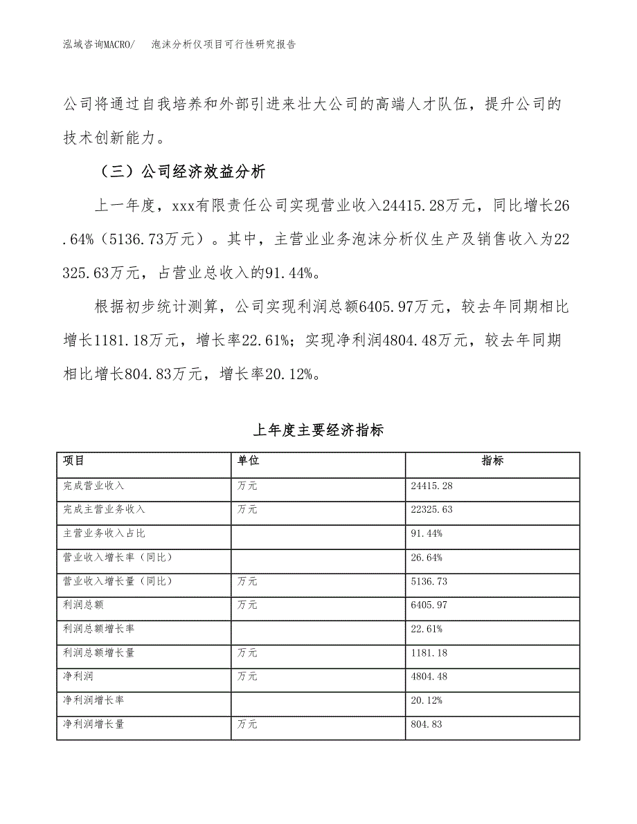 泡沫分析仪项目可行性研究报告（总投资21000万元）（85亩）_第4页