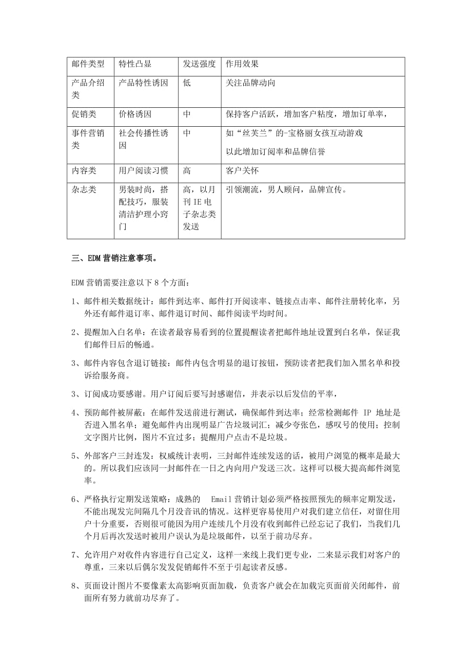 电子邮件营销方案大全_第2页