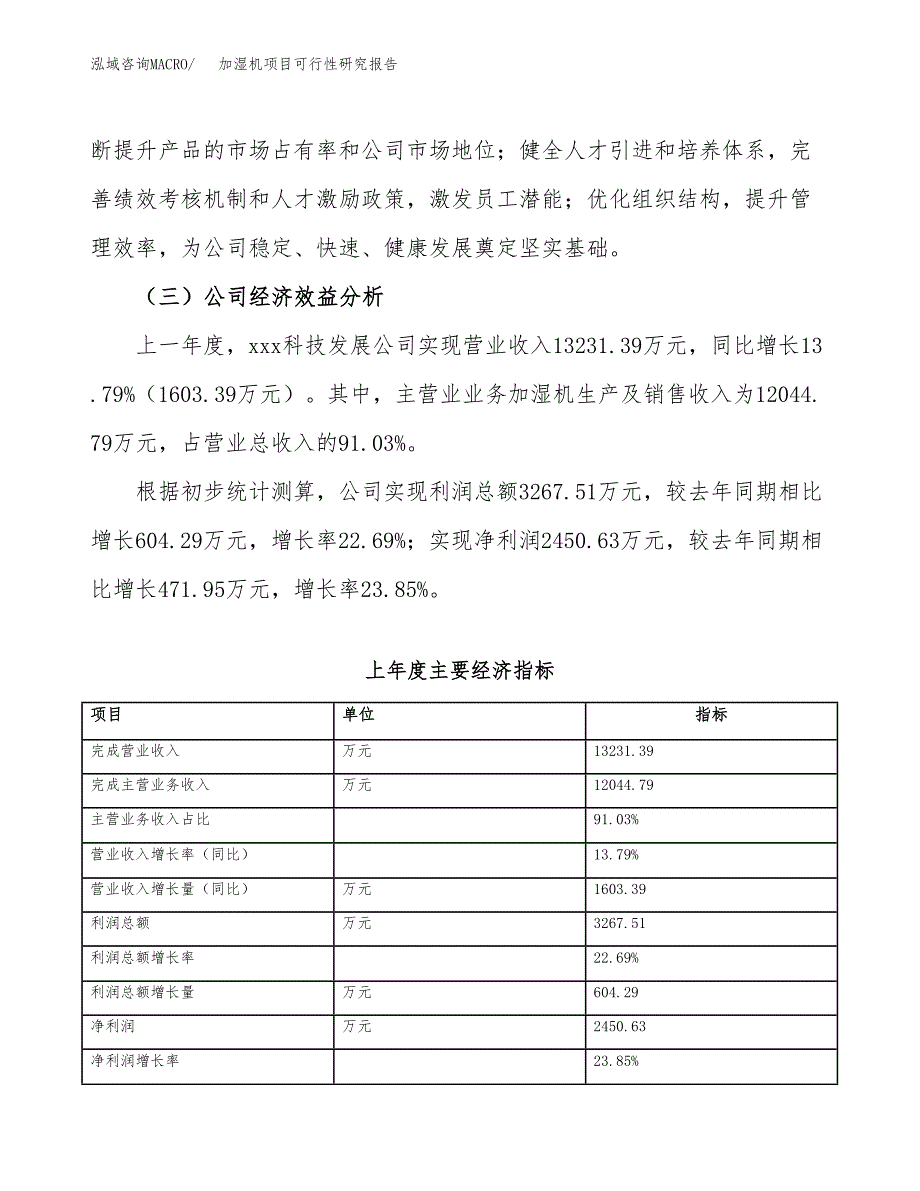 加湿机项目可行性研究报告（总投资15000万元）（81亩）_第4页