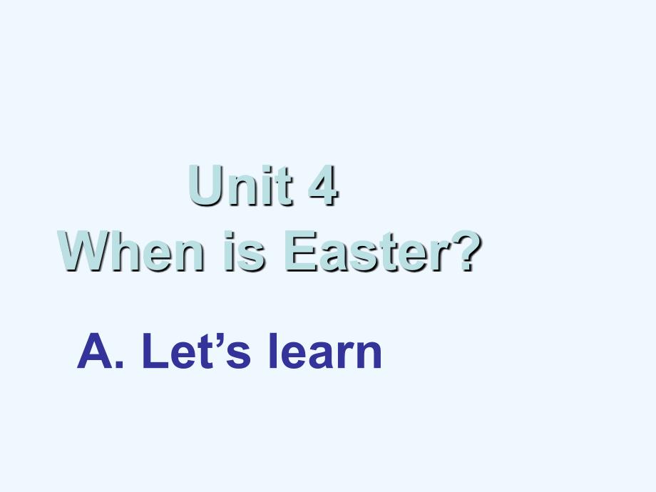 英语人教版本五年级下册unit4 a learn_第1页