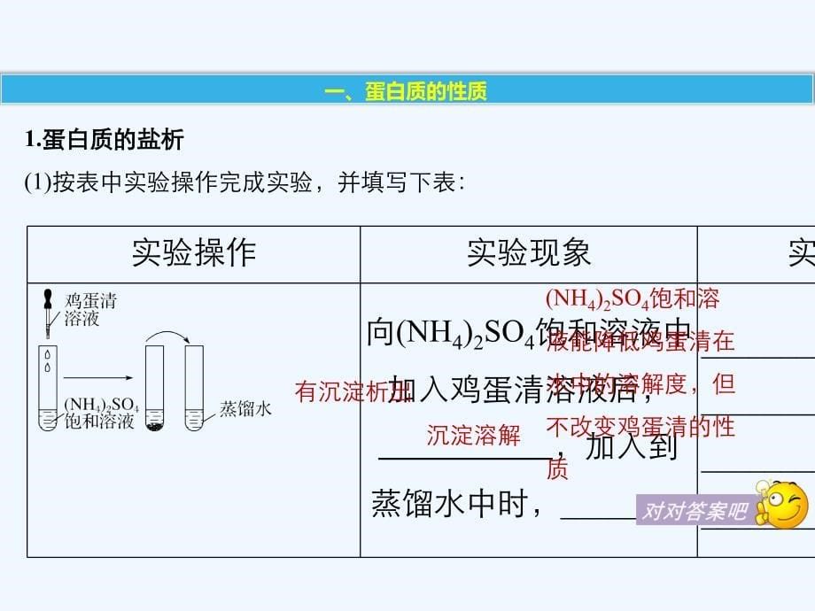 2018版高中化学 第3章 重要的有机化合物 3.3.5 蛋白质和氨基酸 鲁科版必修2(1)_第5页