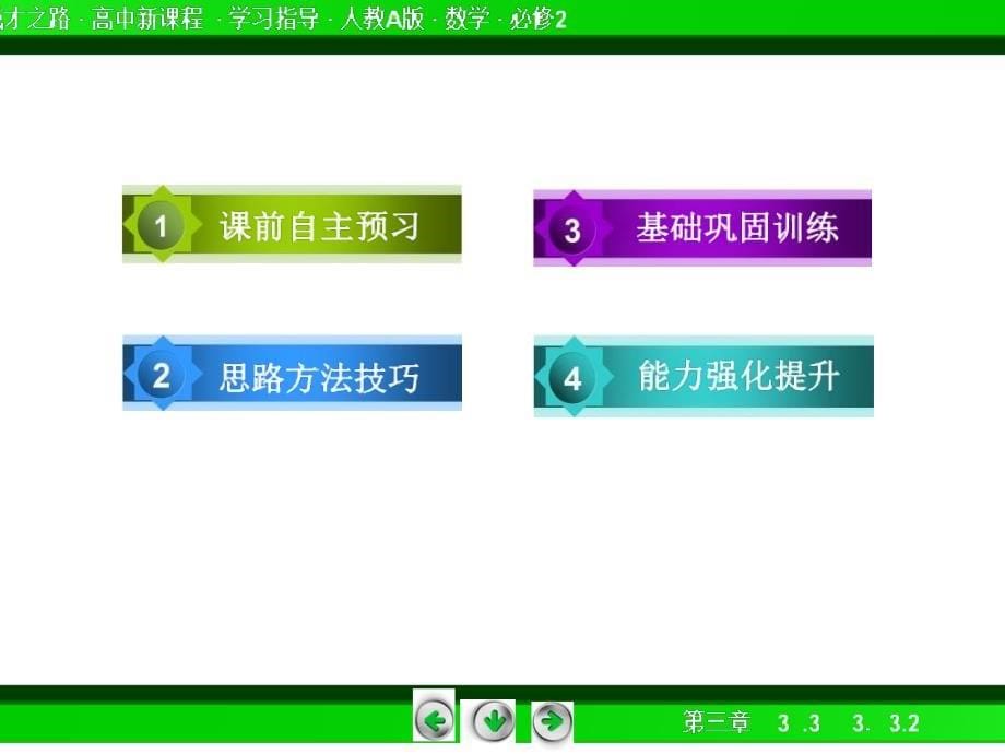 《成才之路》高一数学（人教a版）必修：两点间的距离公式_第5页