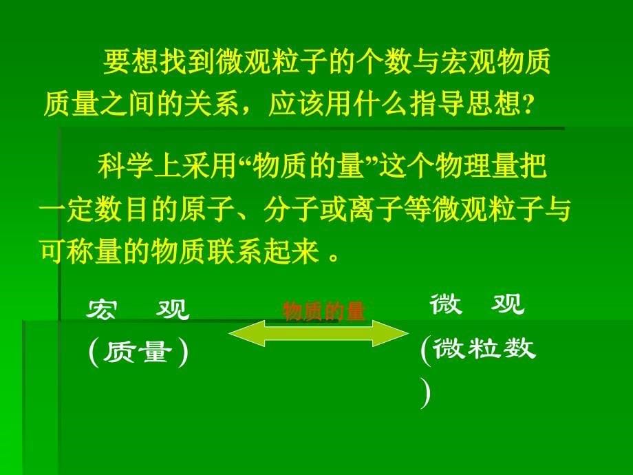 高一化学《化学中常用的物理量-物质的量》_第5页