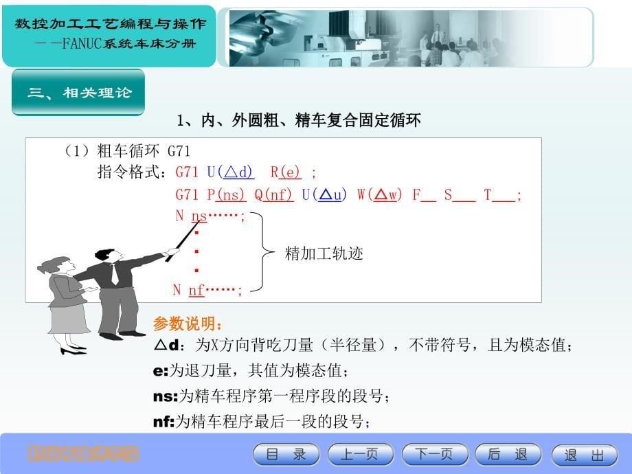 数控加工工艺编程与操作 单元三 课件_第5页