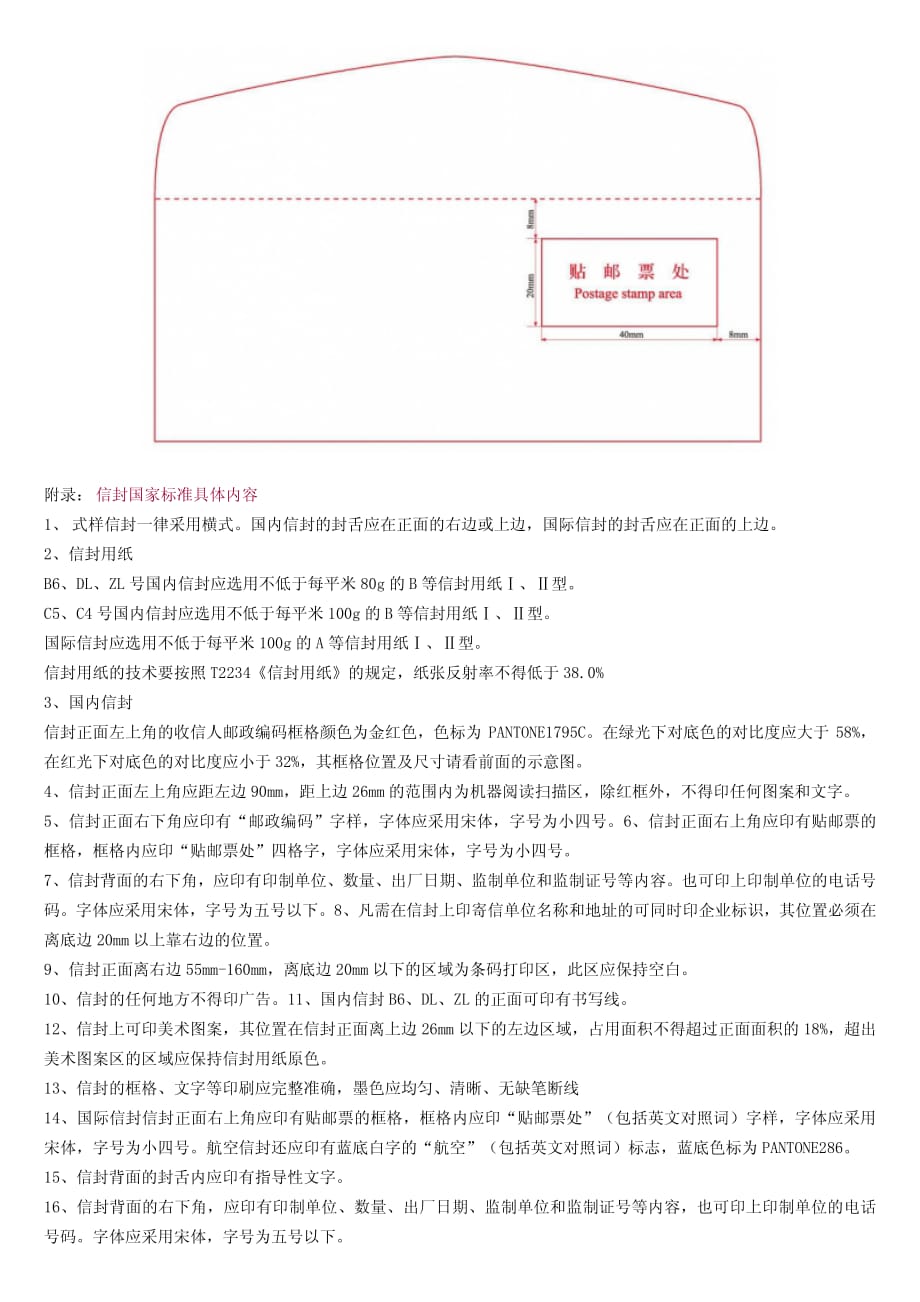 标准信封设计 常识_第4页