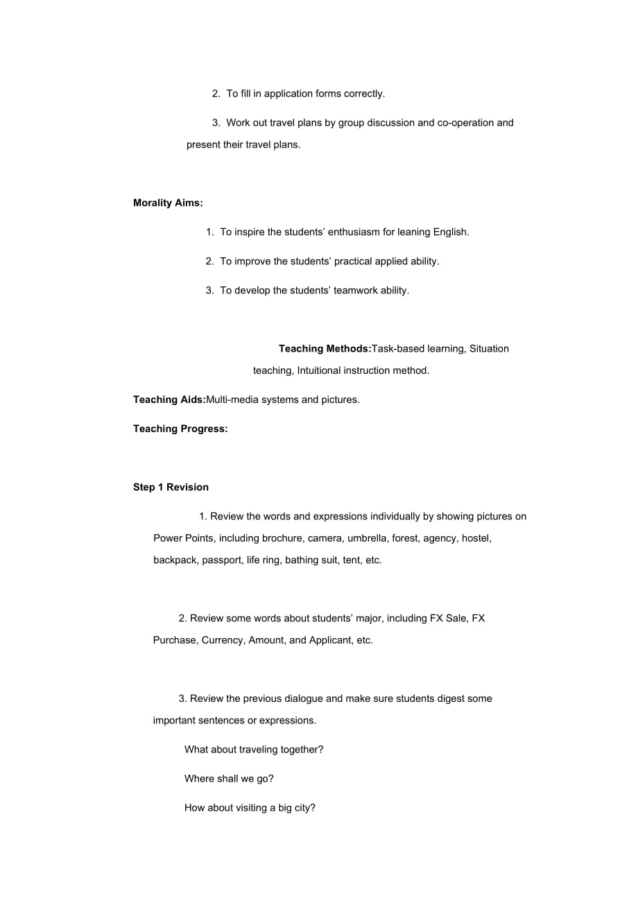 unit-7--so-much-to-do-before-travel教案_第2页