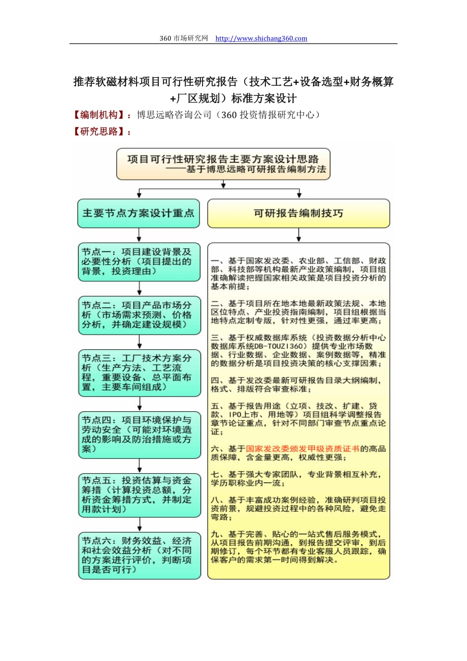 推荐软磁材料项目可行性研究报告(技术工艺+设备选型+财务概算+厂区规划)标准设计_第1页