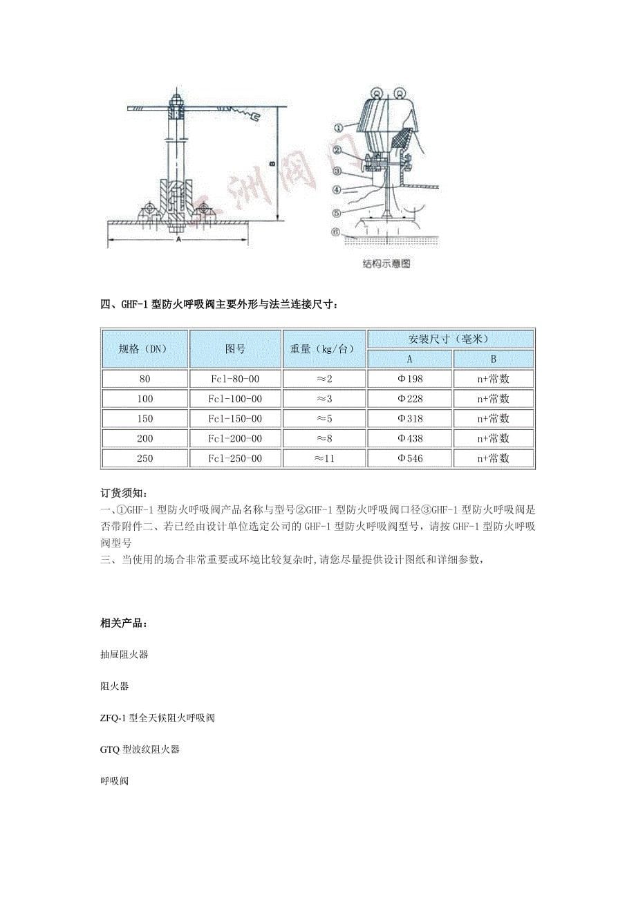 储油罐呼吸阀_第5页