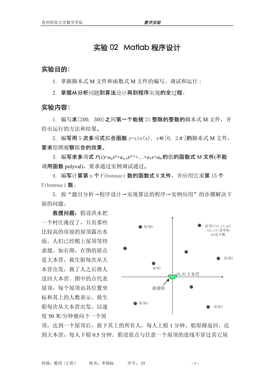 实验02 Matlab程序操作new_第1页