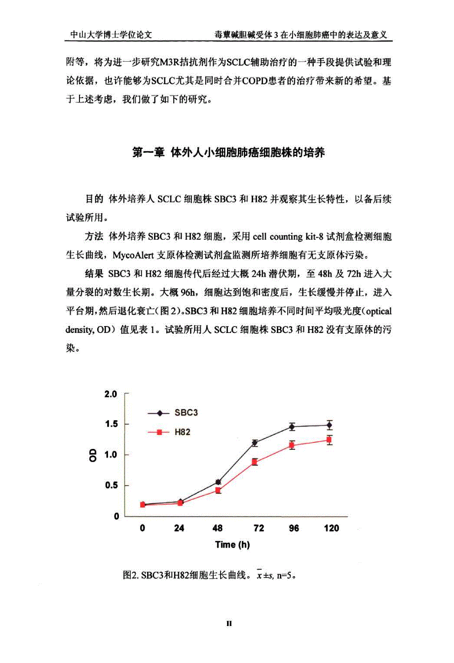 毒蕈碱胆碱受体3在小细胞肺癌中的表达及意义_第3页