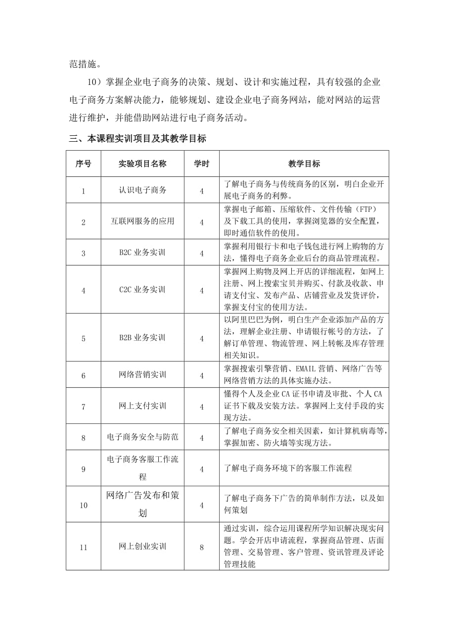 电子商务实训计划836 80_第2页