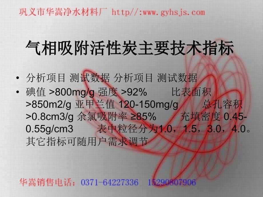 气相吸附专用活 性炭_第3页