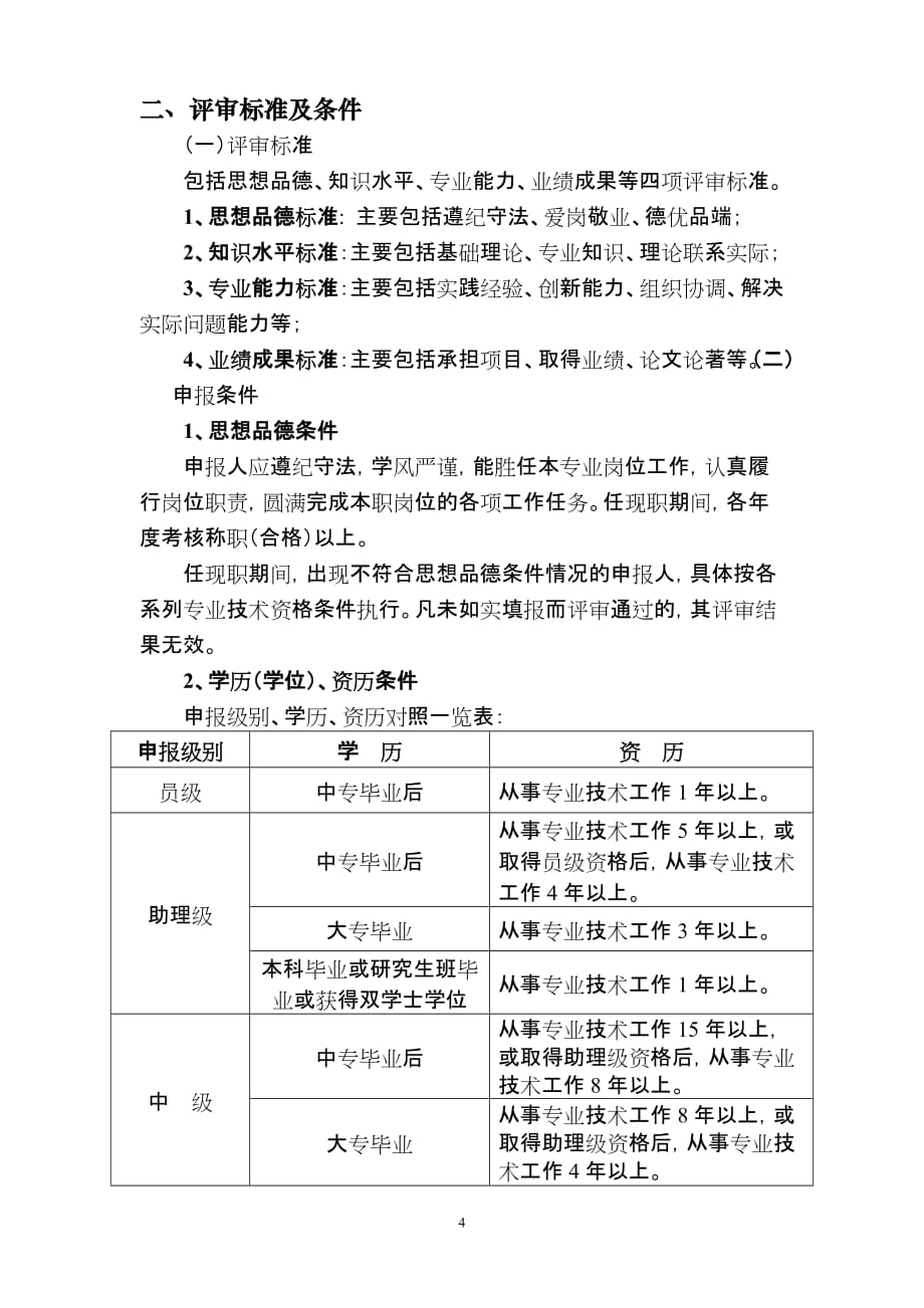 韶关初级职业资格认定(详细)_第4页