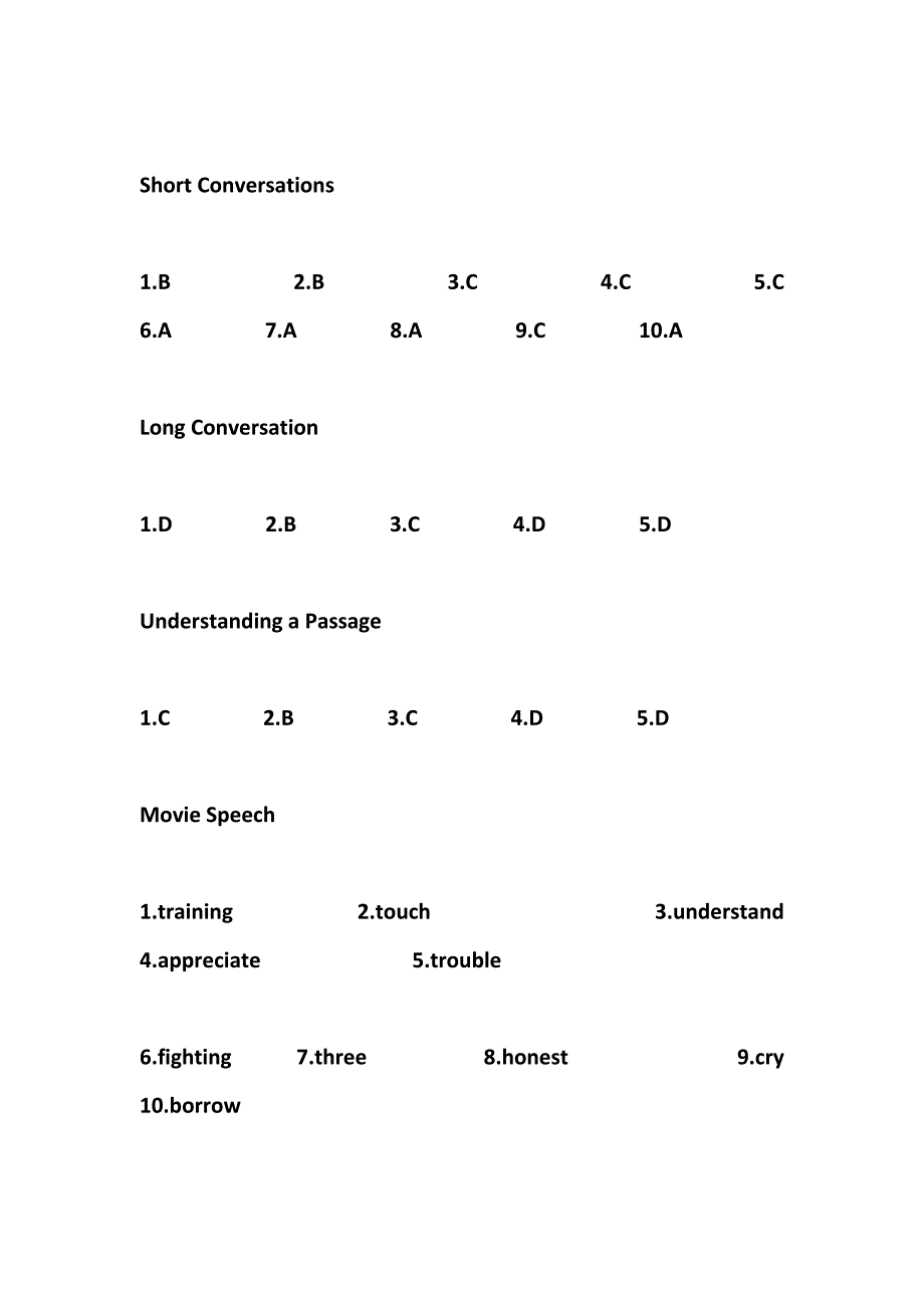 新视野大学英语(第二版)第二册听说答案new_第4页