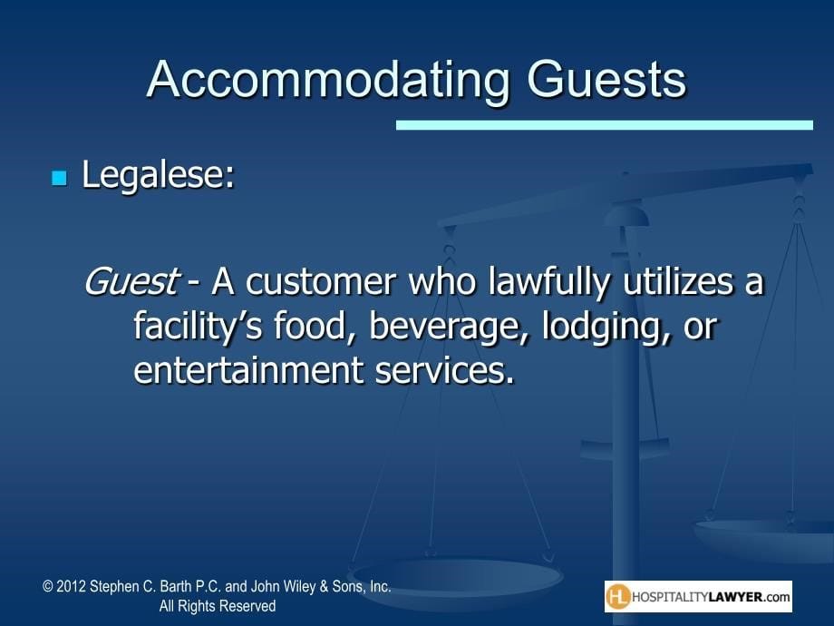 Your Responsibilities as a Hospitality Operator to Guests_第5页