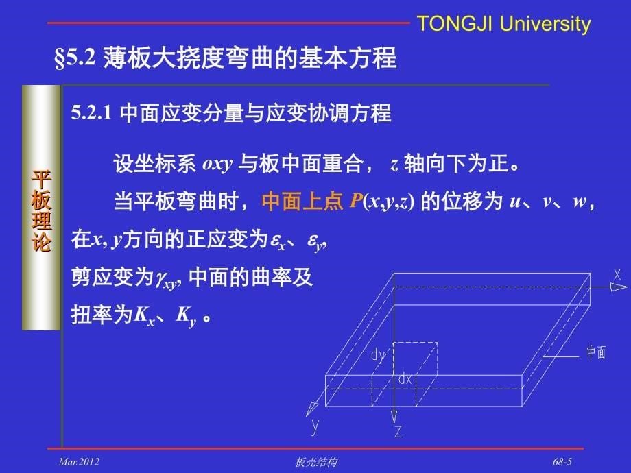 板壳力学ch5-大挠度理论._第5页