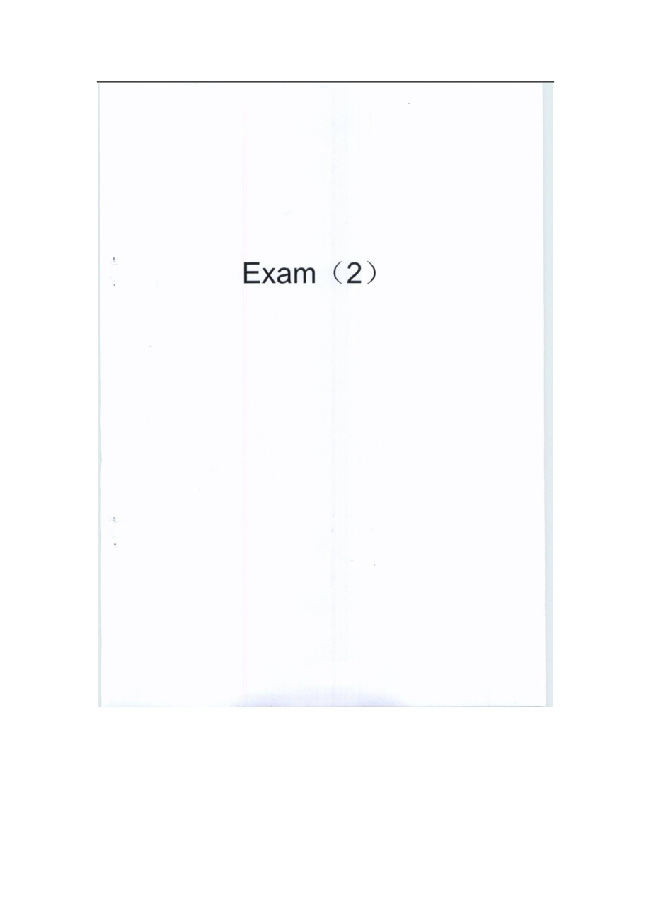 FRM历年真题集 含答案 Exam2通关必备_第1页