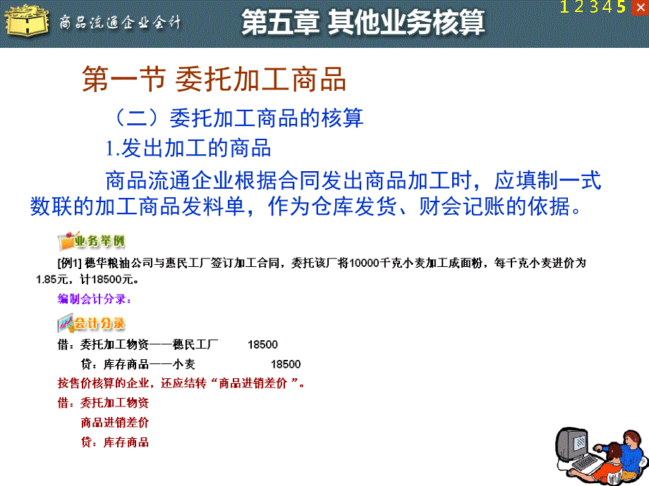 商品流通企业会计 第5章 其他业务核算._第4页